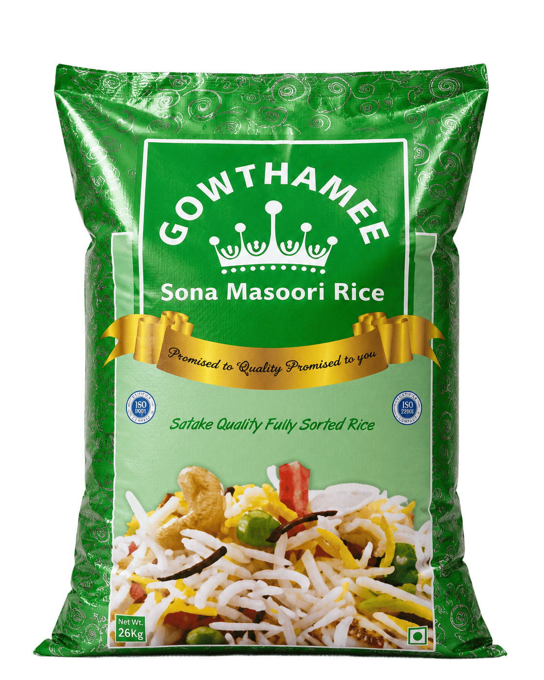 Gowthamee speciality and aged rice packs
