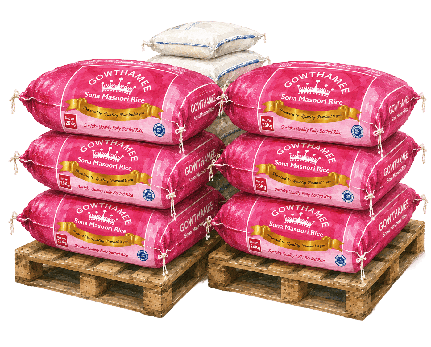 Gowthamee rice prepared for distribution