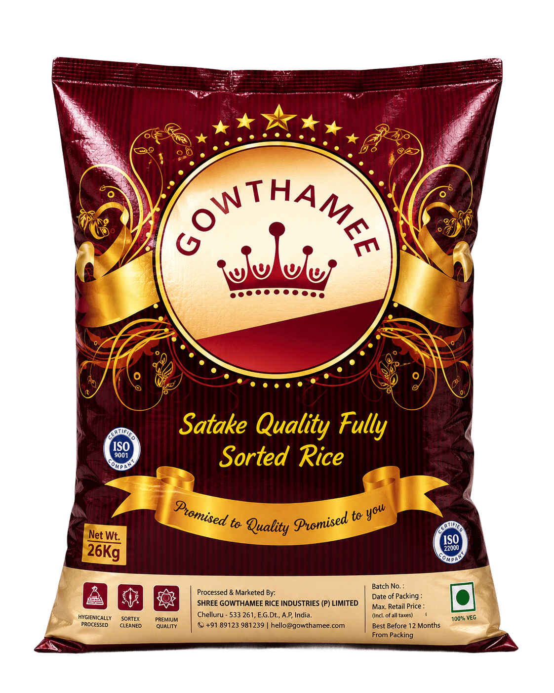 Gowthamee HMT Sorted Rice pack