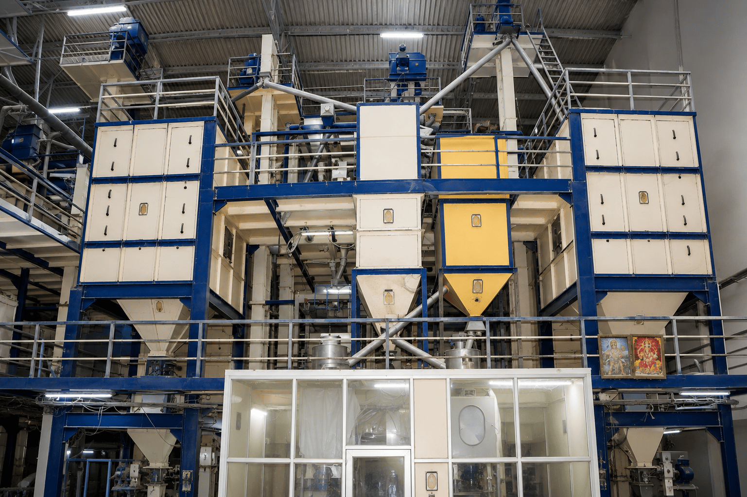 Automated rice processing equipment